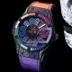 Swiss Replica Hublot Classic Fusion Sunflower Dial Color Full Diamond Watch 45mm (2)_th.jpg